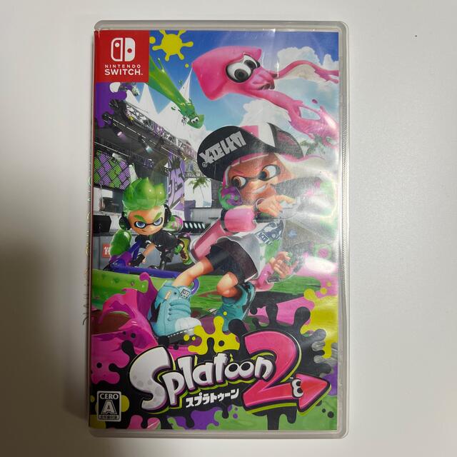 スプラトゥーン2 Switch エンタメ/ホビーのゲームソフト/ゲーム機本体(家庭用ゲームソフト)の商品写真