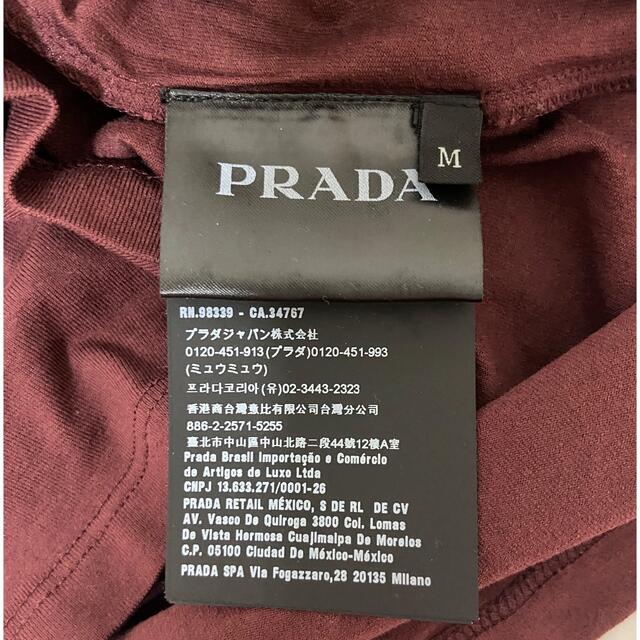 PRADA(プラダ)のPRADAのTシャツ レディースのトップス(Tシャツ(半袖/袖なし))の商品写真