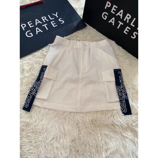 パーリーゲイツ(PEARLY GATES)の訳ありパーリーゲイツ ナイロンタスランストレッチドビー スカートサイズ00(ウエア)