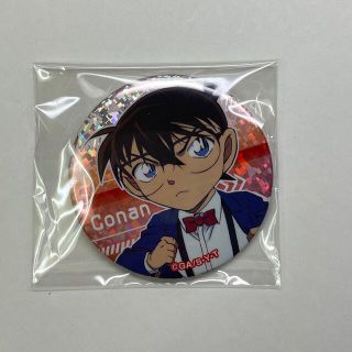 ショウガクカン(小学館)の名探偵コナン ビック缶バッジ 江戸川コナン(キャラクターグッズ)