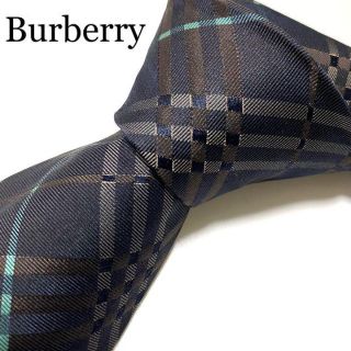 バーバリー(BURBERRY)のネクタイ　バーバリー　チェック　総柄　マルチカラー(ネクタイ)