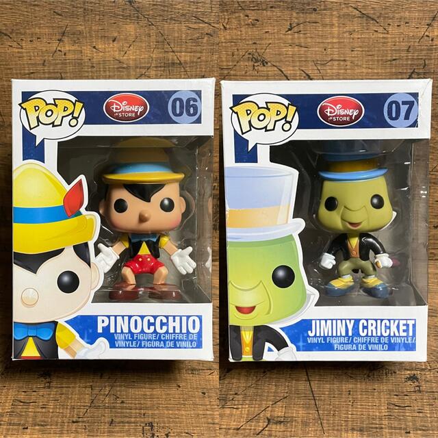 Funko pop 廃盤 激レア 初期 ピノキオ ジミニー ファンコ ポップ