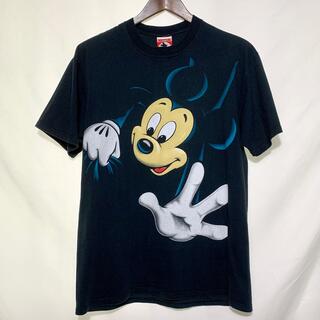 ミッキーマウス(ミッキーマウス)のDisney ディズニー　ミッキー　vintage 90s Tシャツ(Tシャツ/カットソー(半袖/袖なし))