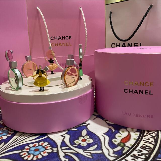 Chanel Chance Perfume with Special Edition Music Box, New GA001