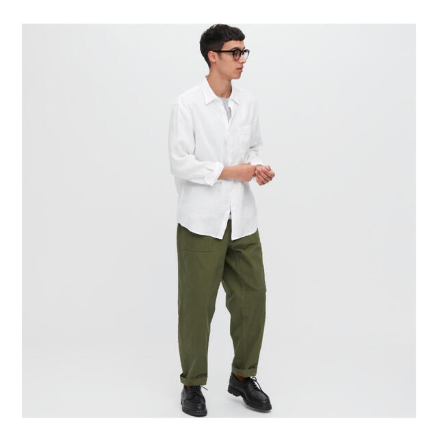 Uniqlo ユニクロ プレミアムリネンシャツ 長袖 ホワイト Xlの通販 By キョンペイ S Shop ユニクロならラクマ