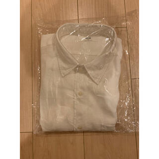 ユニクロ(UNIQLO)のユニクロ　プレミアムリネンシャツ（長袖）　ホワイト　XL(シャツ)