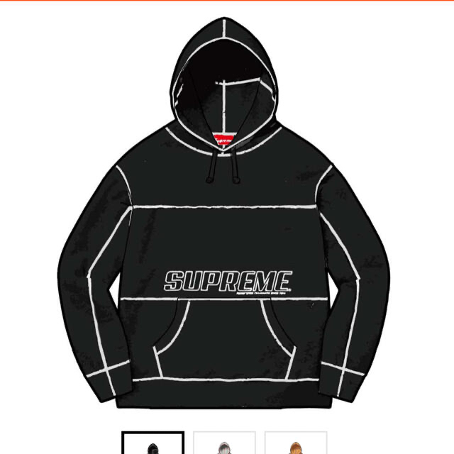 トップスSupreme Coverstitch Hooded Sweatshirt