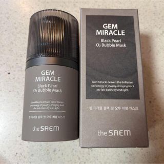 ザセム(the saem)の【新品】the SAEM GEM MIRACLE Black Pearl 50g(パック/フェイスマスク)