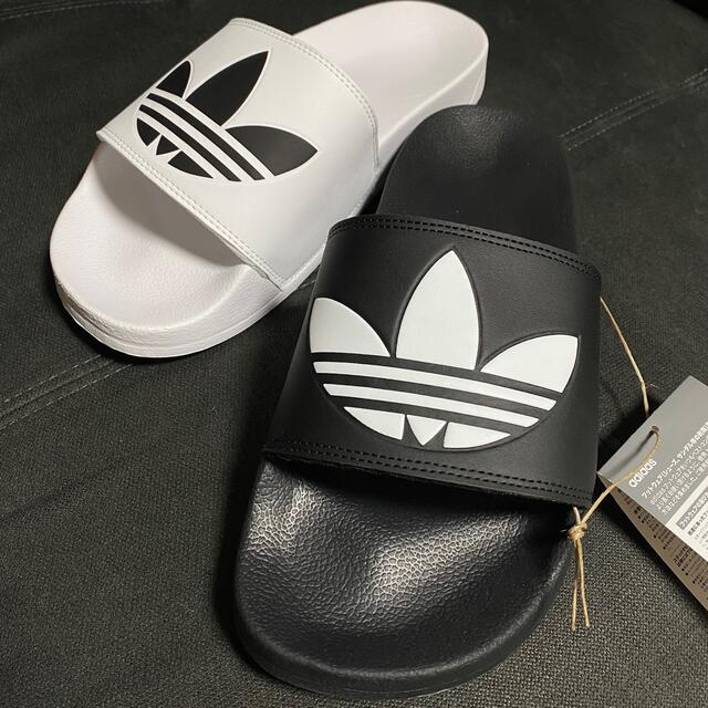 ［新品タグ付］adidas originals▽バイカラー アディレッタサンダル