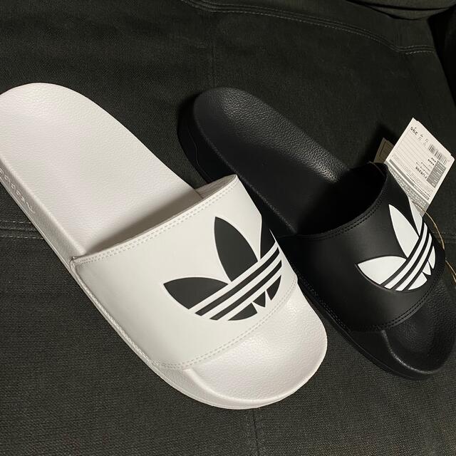 ［新品タグ付］adidas originals▽バイカラー アディレッタサンダル