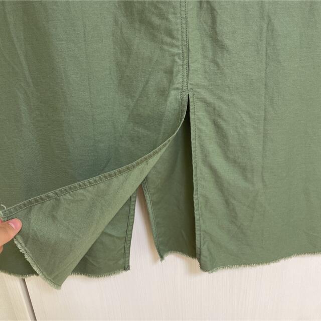 パラディテール　ミリタリーロングスカート レディースのスカート(ロングスカート)の商品写真
