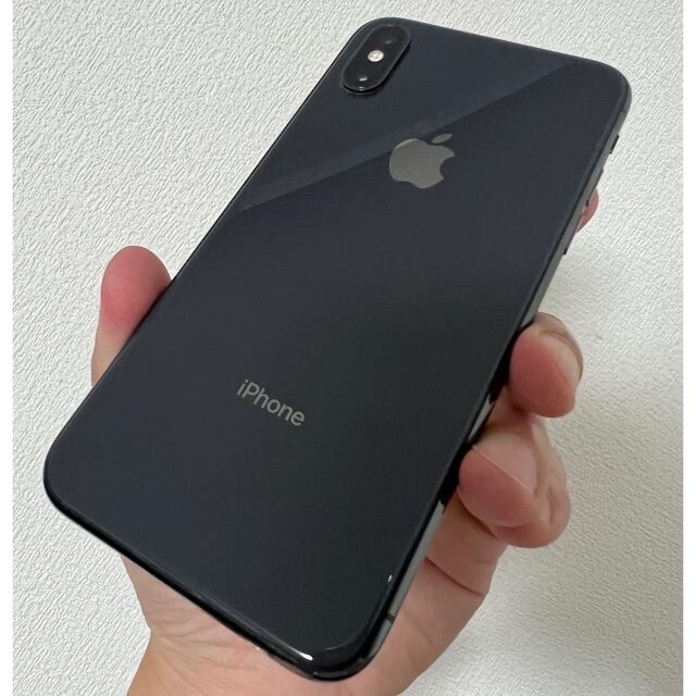 iPhone(アイフォーン)のiPhoneXS 256GB スペースグレイ 本体のみ スマホ/家電/カメラのスマートフォン/携帯電話(スマートフォン本体)の商品写真