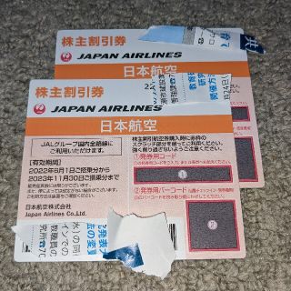 日本航空 株主割引  株主優待  JAL(その他)