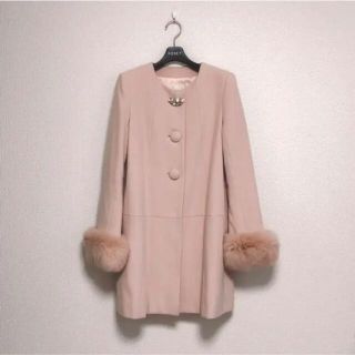 Debut de Fiore ビジュー付きコクーンコート ikpi.or.id