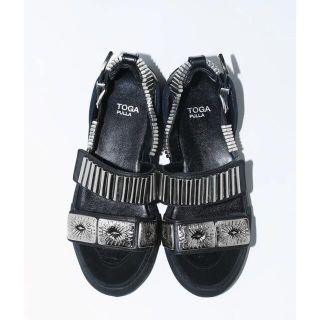 新品 TOGA PULLA METAL SNEAKER SANDALS 36-