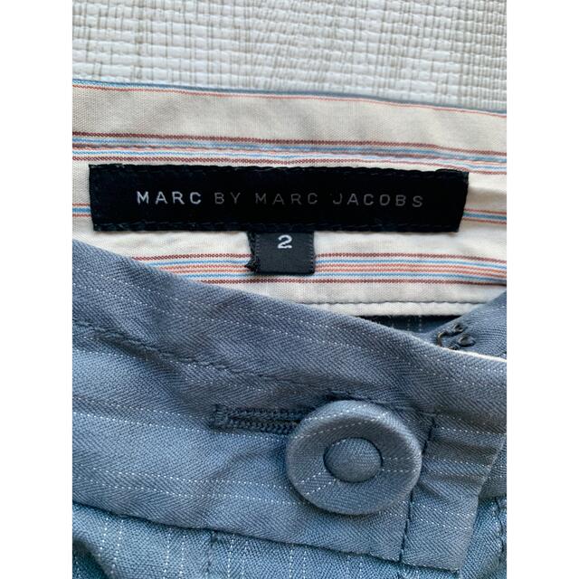 MARC BY MARC JACOBS(マークバイマークジェイコブス)の【 MARC BY MARCJACOBS】膝丈スカート　青 レディースのスカート(ひざ丈スカート)の商品写真