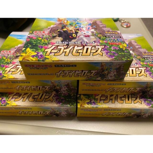 イーブイヒーローズ 5box シュリンクなし-