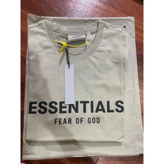 エッセンシャル(Essential)のFOG ESSENTIALS リフレクタービッグロゴ　Mサイズ薄いtaupe(Tシャツ/カットソー(半袖/袖なし))