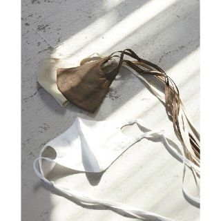 トゥデイフル(TODAYFUL)の【新品】TODAYFUL Linen Mask (リネンマスク) アイボリー(その他)