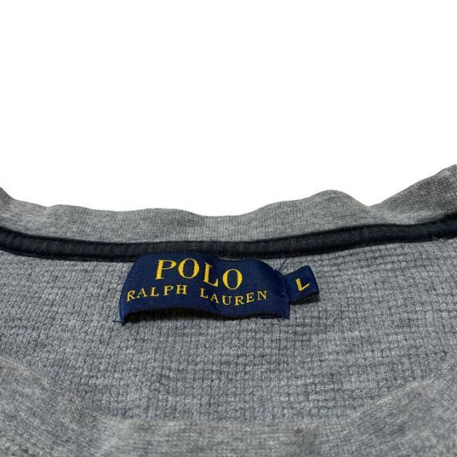 POLO RALPH LAUREN(ポロラルフローレン)のPOLO Ralph Lauren ポロラルフローレン ☆ Tシャツ グレー レディースのトップス(Tシャツ(半袖/袖なし))の商品写真