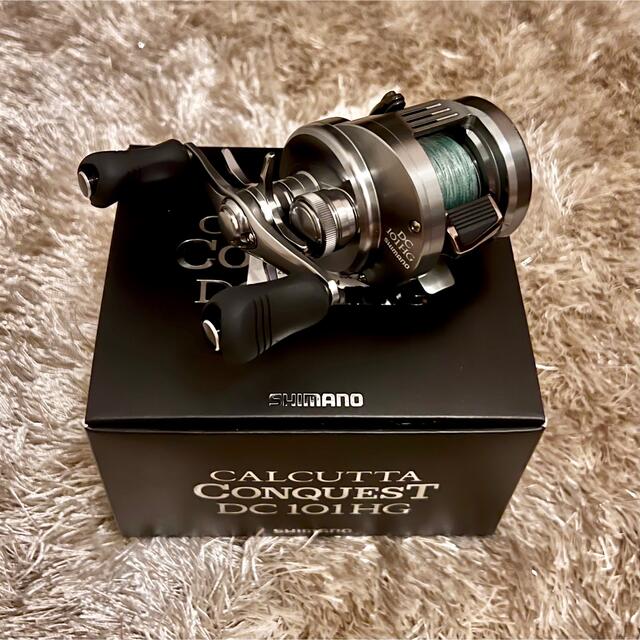 SHIMANO(シマノ)の最終値下げ SHIMANO CALCUTTA CONQUEST DC 101HG スポーツ/アウトドアのフィッシング(リール)の商品写真