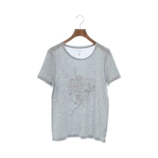 バナナリパブリック(Banana Republic)のBANANA REPUBLIC Tシャツ・カットソー S グレー 【古着】【中古】(カットソー(半袖/袖なし))