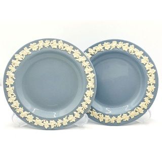 ウェッジウッド(WEDGWOOD)の★ウェッジウッド ★エンボスド クイーンズウェア ★プレート 2枚セット その1(食器)