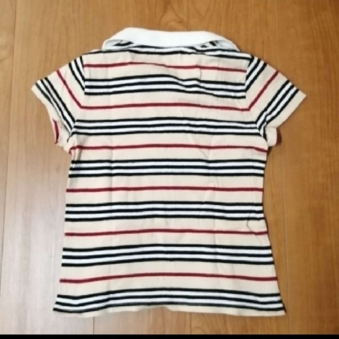 BURBERRY(バーバリー)の・BURBERRY 半袖ポロシャツ 140 キッズ/ベビー/マタニティのキッズ服女の子用(90cm~)(Tシャツ/カットソー)の商品写真