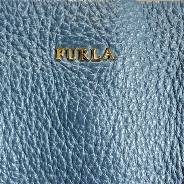 【新品未使用】FURLA フルラ　ハンドバッグ　2way ブルー　A4収納可