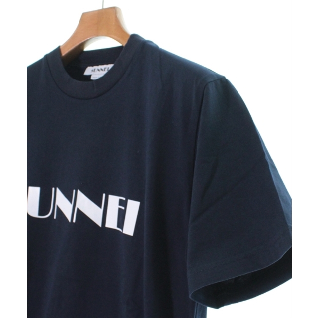 SUNNEI(スンネイ)のSUNNEI スンネイ Tシャツ・カットソー XS 紺 【古着】【中古】 メンズのトップス(Tシャツ/カットソー(半袖/袖なし))の商品写真