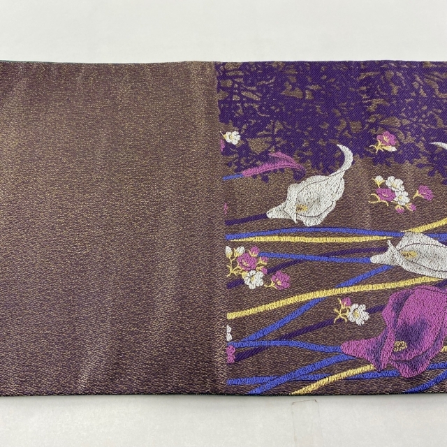 袋帯 美品 名品 六通 正絹 4