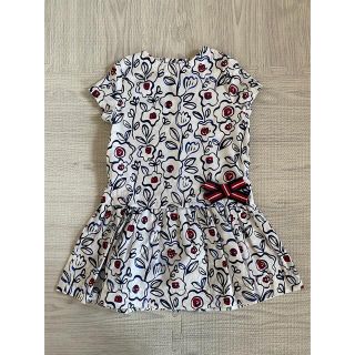 プチバトー(PETIT BATEAU)のプチバトー　花柄ワンピース　24m 86cm(ワンピース)