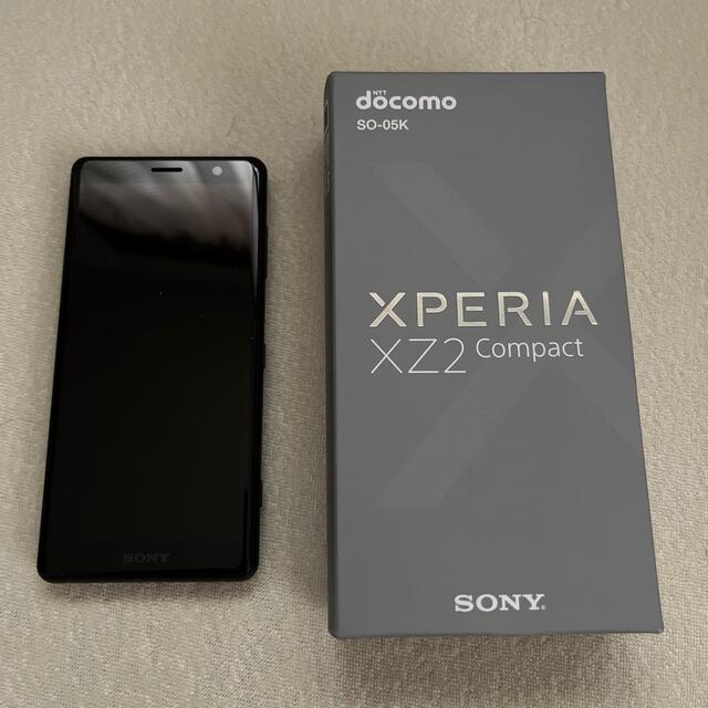 SONY Xperia XZ2 Compact SO-05K Black - スマートフォン本体