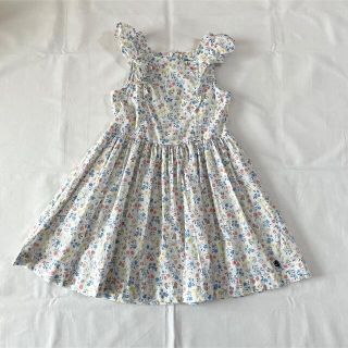 プチバトー(PETIT BATEAU)のプチバトー  フラワープリント  ワンピース  6ans(ワンピース)