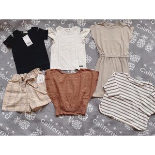 ブランシェス(Branshes)の女の子　100 夏服　まとめ売り(Tシャツ/カットソー)