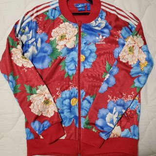 アディダス(adidas)のadidas 花柄 ジャージ上(その他)