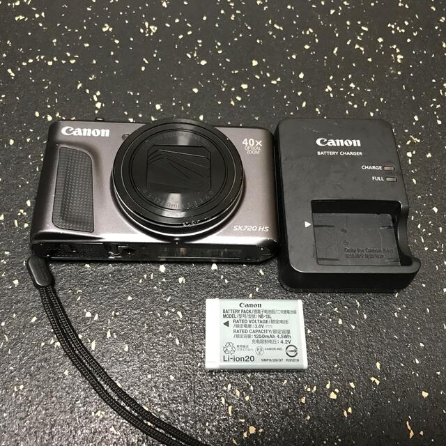 Canon(キヤノン)のCanon PowerShot SX720 HS BK スマホ/家電/カメラのカメラ(コンパクトデジタルカメラ)の商品写真