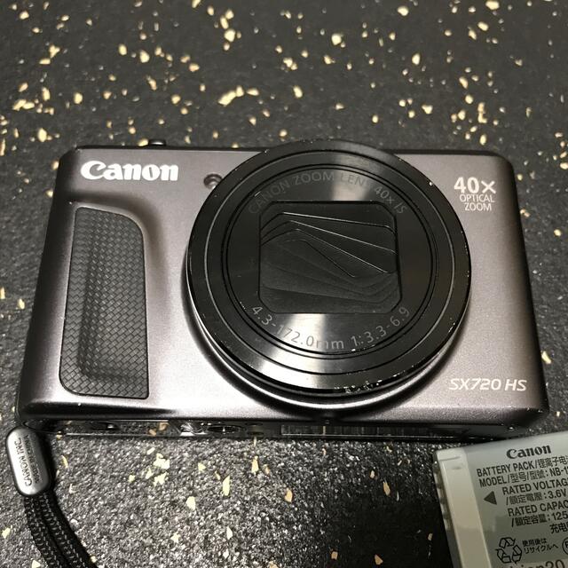 Canon(キヤノン)のCanon PowerShot SX720 HS BK スマホ/家電/カメラのカメラ(コンパクトデジタルカメラ)の商品写真