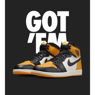 ナイキ(NIKE)のNIKE JORDAN1 Taxi US12 30cm(スニーカー)