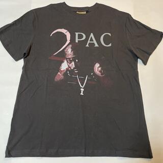 【希少】2PAC ラップTシャツ L(Tシャツ/カットソー(半袖/袖なし))