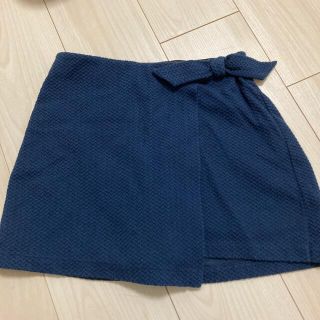 ザラキッズ(ZARA KIDS)のZARA kids テクスチャー生地キュロットスカート11-12歳用(パンツ/スパッツ)