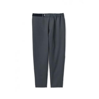 1LDK SELECT - stein シュタイン EX WIDE TAPERED TROUSERS 黒の通販 