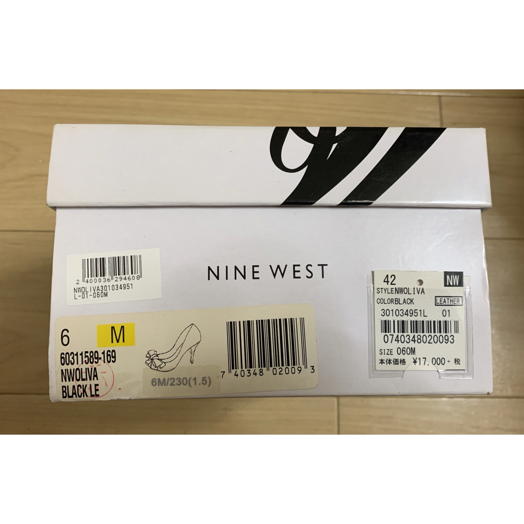 NINE WEST(ナインウエスト)の8/8〆◎NINE WEST赤ヒール黒ダイアナ薔薇シャネルcoachルブタン好 レディースの靴/シューズ(ハイヒール/パンプス)の商品写真