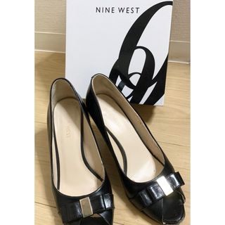 ナインウエスト(NINE WEST)の8/8〆◎NINE WEST赤ヒール黒ダイアナ薔薇シャネルcoachルブタン好(ハイヒール/パンプス)