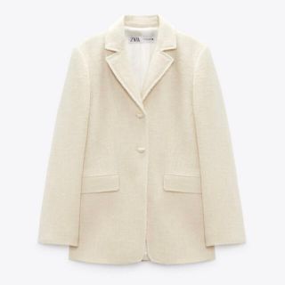 ザラ(ZARA)のザラ　ZARA テクスチャージャケット　ブレザー(テーラードジャケット)