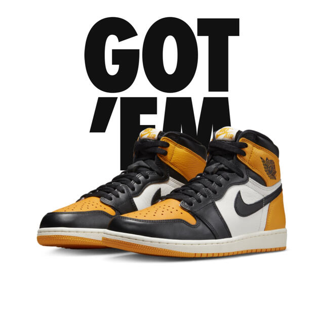 靴/シューズNike Air Jordan 1 High OG "Taxi"