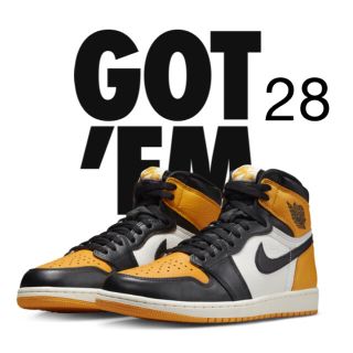 ナイキ(NIKE)のNike Air Jordan 1 High OG "Taxi"(スニーカー)