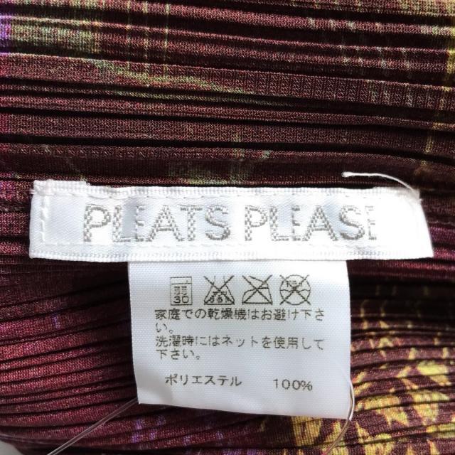 PLEATS PLEASE ISSEY MIYAKE(プリーツプリーズイッセイミヤケ)のプリーツプリーズ 半袖カットソー 4 XL - レディースのトップス(カットソー(半袖/袖なし))の商品写真