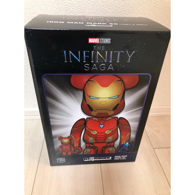 3922限定商品BE@RBRICK IRON MAN MARK 50 100％ & 400％