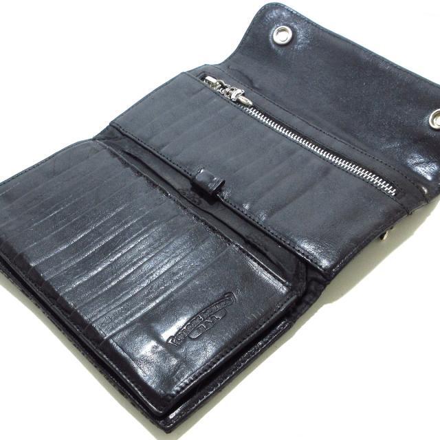 Chrome Hearts(クロムハーツ)のクロムハーツ 長財布 ウェーブウォレット レディースのファッション小物(財布)の商品写真